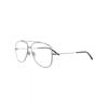 Gucci Aviator Frame Metal Optical Frames Ruthenium Ruthenium Transparent