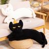 Coco Cat Long Pillow Plush Toy Kitten Doll Rag Doll White Cat Sleeping Doll Gift