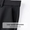 TUCANO Men's Wrinkle-Resistant Straight-Leg Business Casual Pants