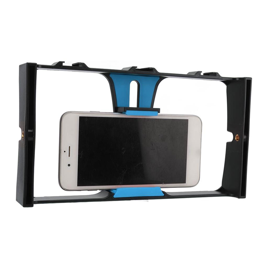 Phone Video Camera Cage ABS Portable Handheld Smartphone Video Stabilizer Rig for Livestreaming Vlog