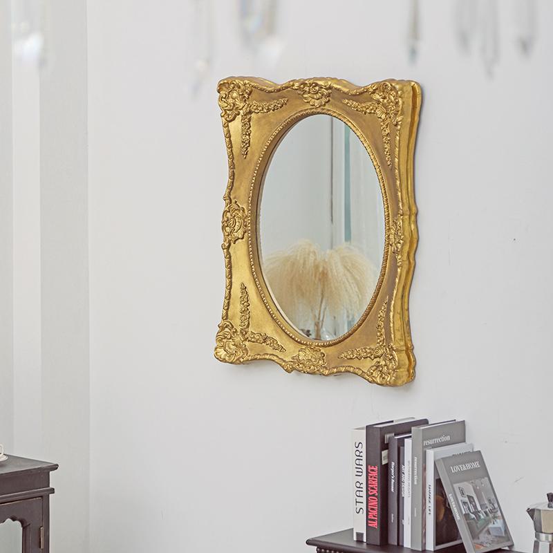 Macrame Wall Mirror Aesthetic Design Vintage Art Nordic Living Room Makeup Dresser Luxury Decoration Design Maison Home Decor