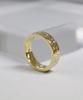 Bonbeau Lineup Smile Gold Bold Ring (Type B)