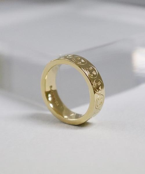 Bonbeau Lineup Smile Gold Bold Ring (Type B)