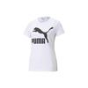 (WMNS) Logo Printing Round-neck White Women's 532281-02