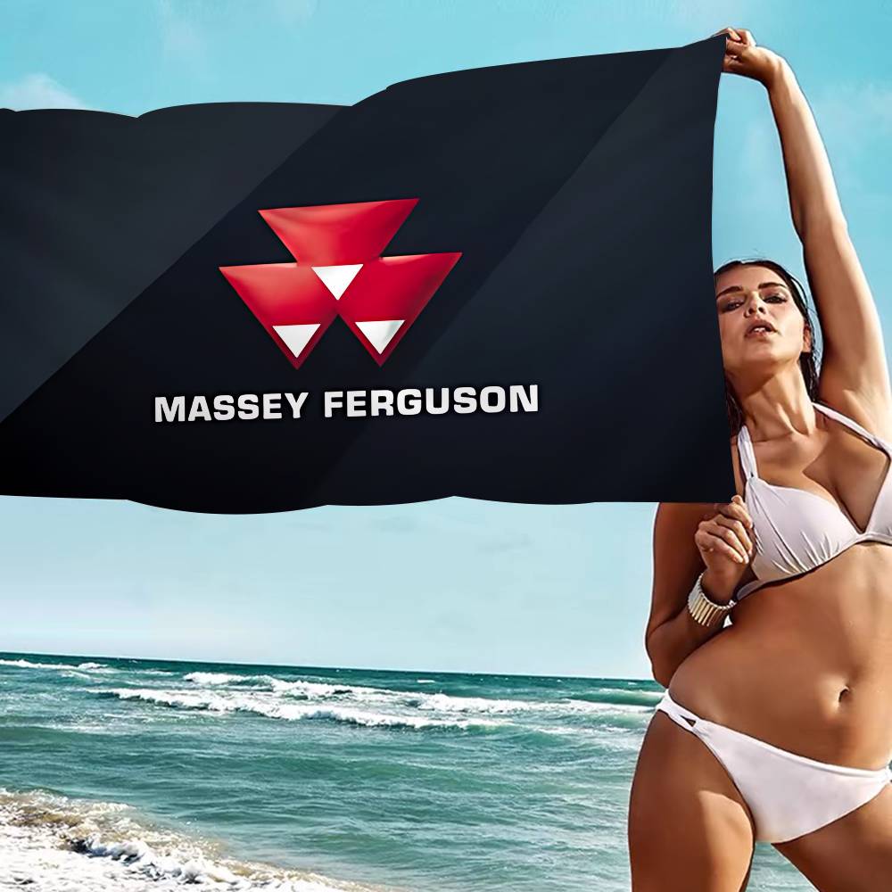 M-Massey F-Ferguson Microfiber Beach Towel Absorbent Quick Dry Soft Yoga Swimming Resort Mountain Climbing Towel