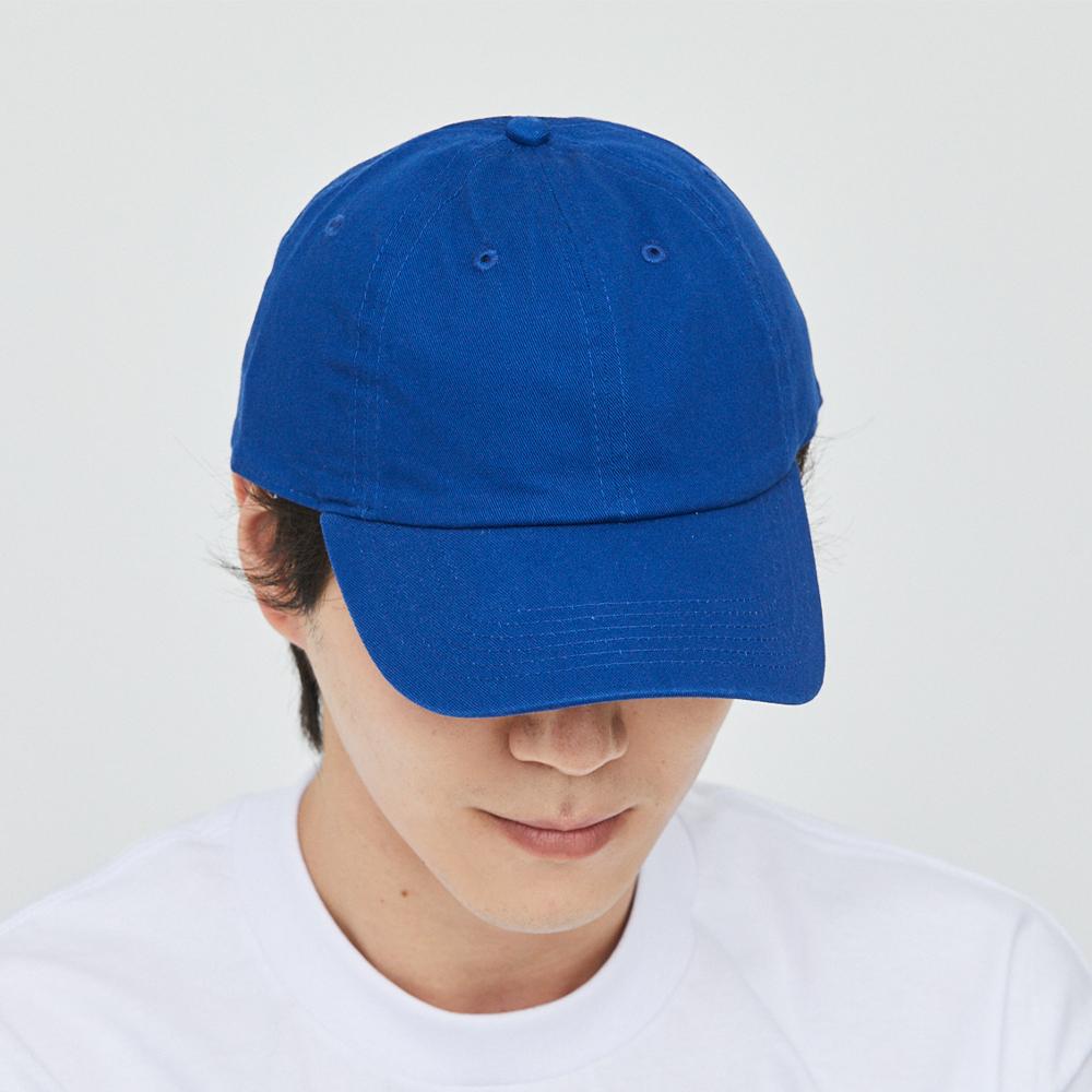 Nyuhaeteun Washed Ball Cap (Royal Blue)
