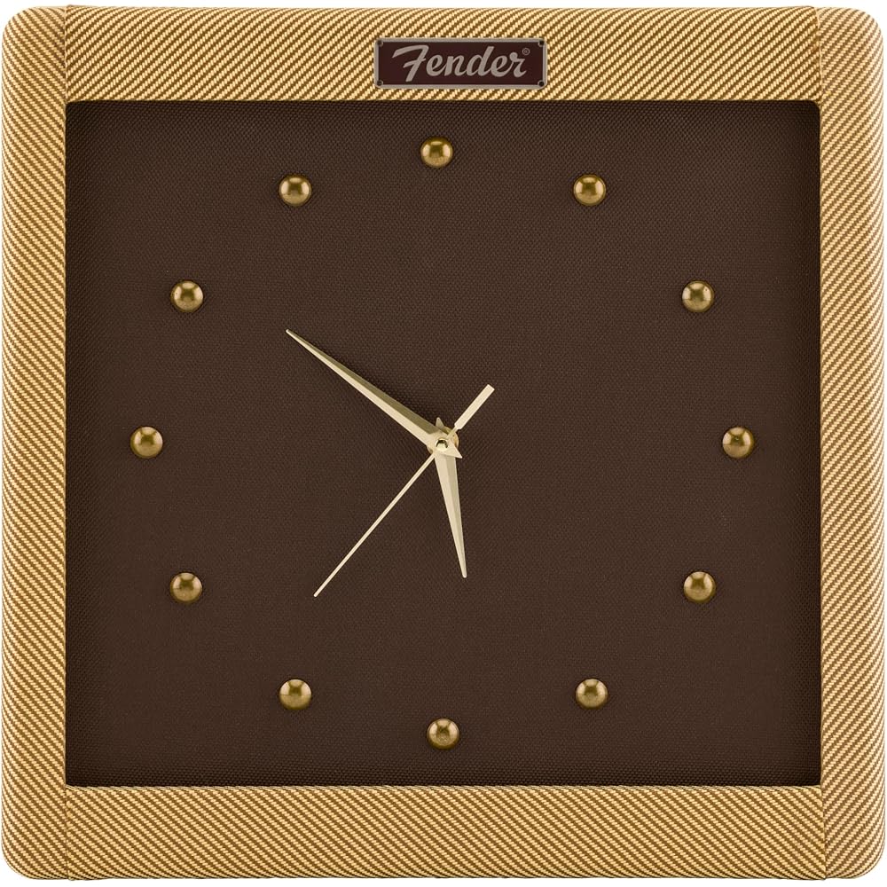 Fender Tweed Wall Clock Tweed Design Wall Clock Wall Clock