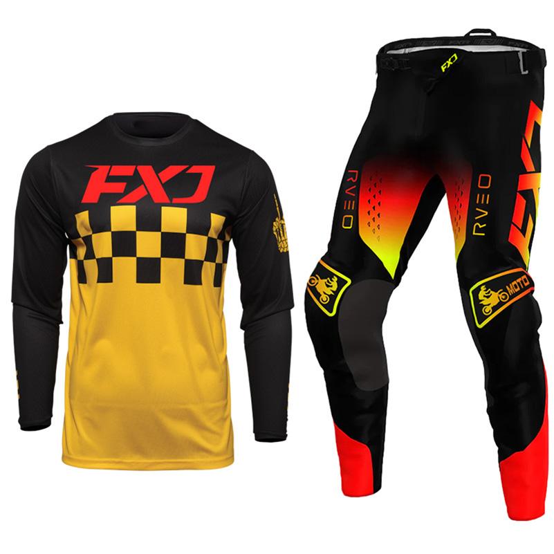 Motocross-Ausrüstungsset für Kinder 4 5 6 7 8 9 10 11 12 13 Jahre Jugend Kind Motorrad Junge Mädchen Jersey Hose Kits Rennanzug Offroad Enduro MX MTB