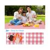 Wasserdichte Picknickdecke, mit Tragegriff-Gurt, tragbar und faltbar