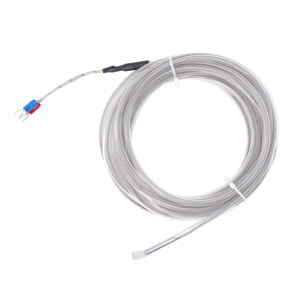 BERM K Type Thermocouple Sensors Probe Waterproof Anti Corrosion Probe Temperature Sensor 5 M