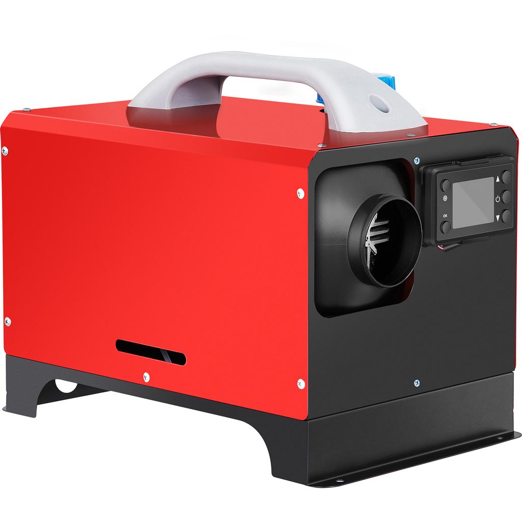 SucceBuy 8KW 12V Car Heater Diesel Air Heater All in One with Silencer for Car Bus Trailer RV Diesel Vehicle Parking Heater