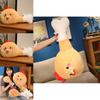 Plush Chicken Leg For Girls Kids Sleep Cushion Gift