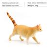 Cat Cartoon Pvc Sculpture With Realistic Form For Home Display Gift Childrens