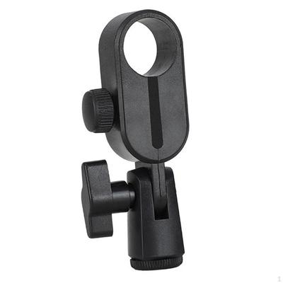 Supporto anti-vibrazione per microfono per impieghi gravosi, montaggio comodo, supporto per microfono da 21 mm-25 mm