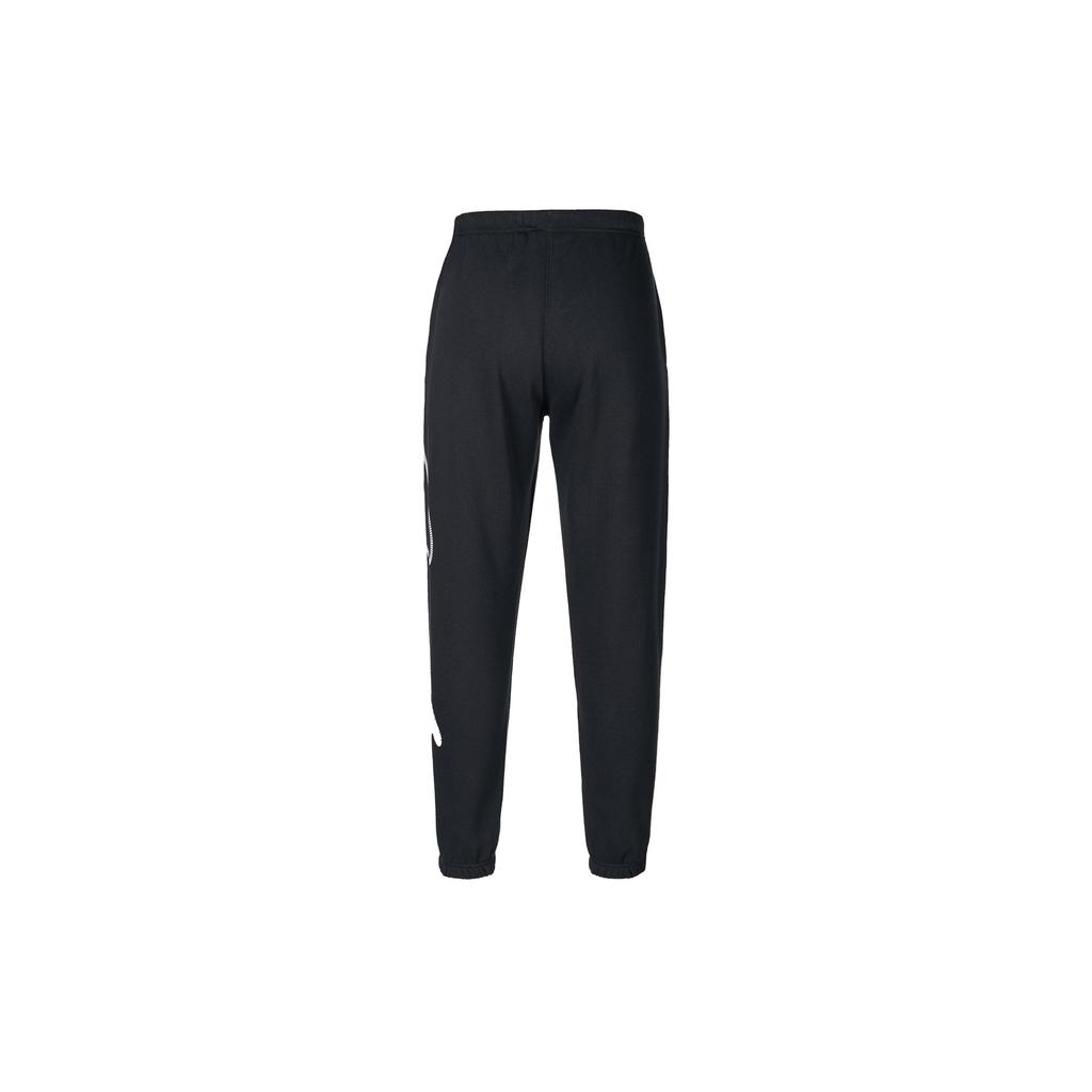 Jordan Brooklyn Fleece FW24 Logo Comfortable Soft Fleece Knit Sweatpants Women Bottoms Black Sail-White HJ0209-010