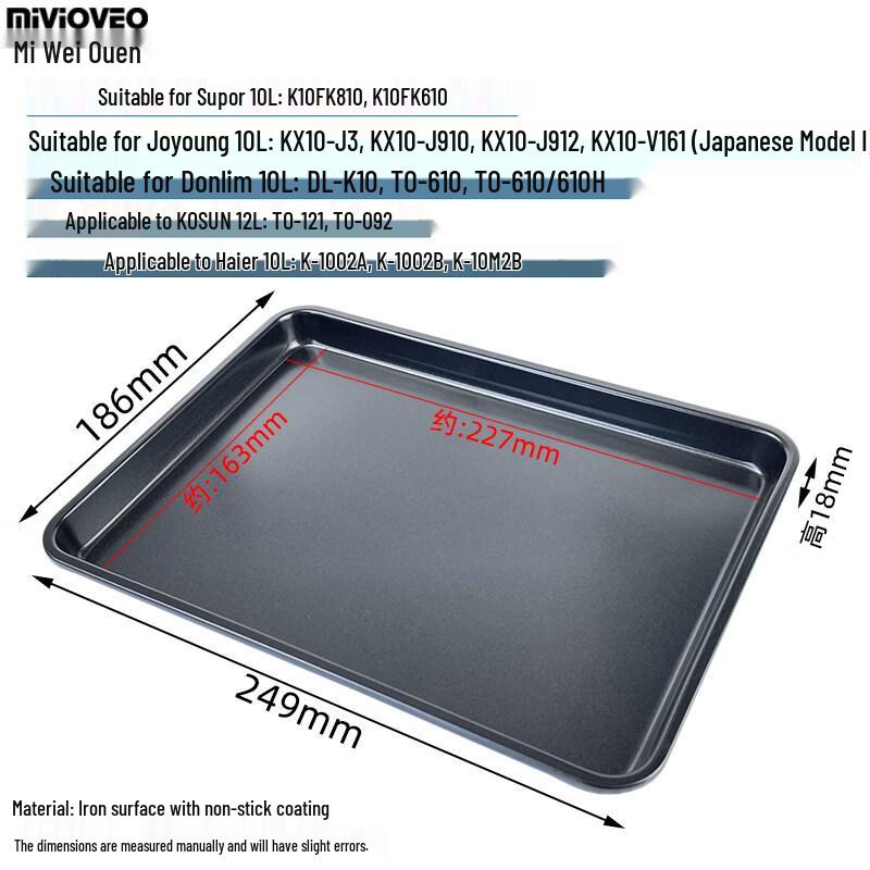 ZISIZ Non-stick Aluminum Alloy Baking Pan