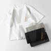 Men's Letter Personalized Printed Short Sleeved T-shirt for Men's Summer New Loose and Quick Drying Half Sleeved T-shirt
