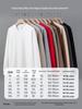 Customized Heavyweight Cotton Hoodie with Embroidered Logo - Men's Loose Fit, Round Neck, Regular Shoulder Style.