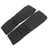 2 Stück Verdickter Sport Beinschutz Beinschutz Schienbeinschoner Schutzausrüstung für Karate Muay Thai Sandablack M