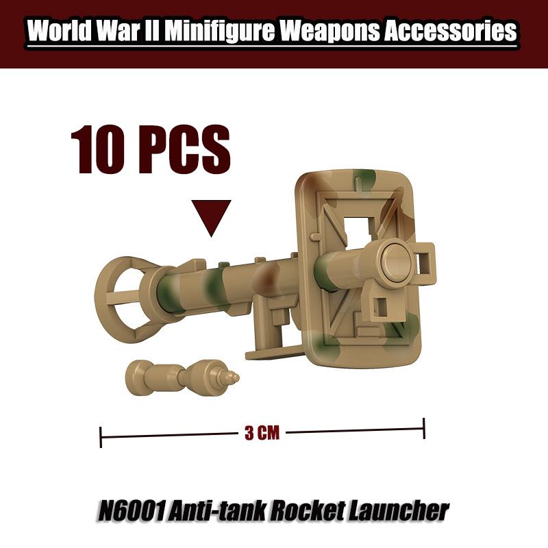 

Ww2 Wars Cannon Trench Organ Gun Bazooka Shell Armas Minifigure Moc Models Kids Toys Building Blocks Gift Boys Girls Juguetes In Bags