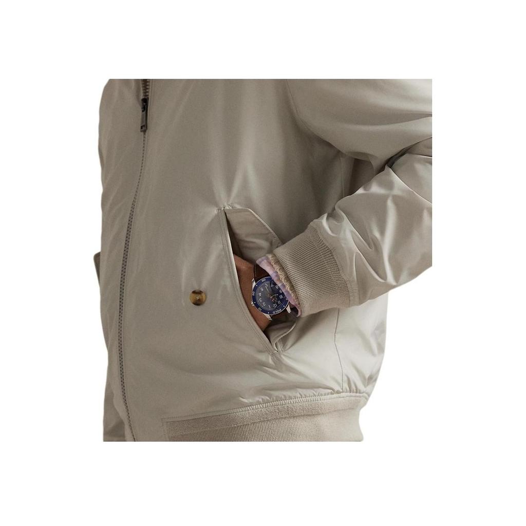 Polo Ralph Lauren The Southland Packable Lightweight Waterproof Jacket With Pony Embroidery Men Jacket Dove-Gray 710970434-006
