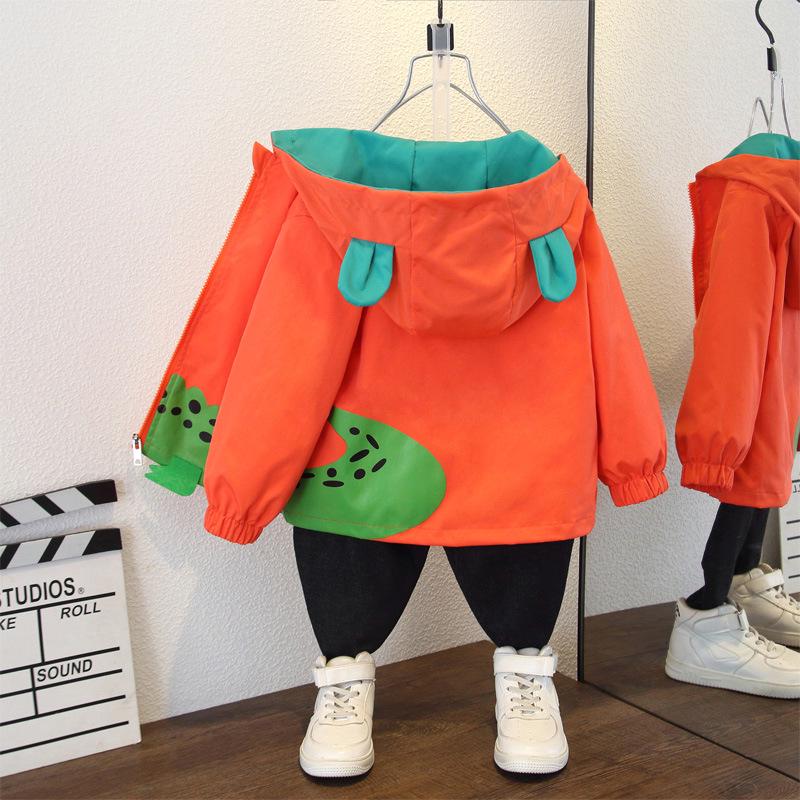 

Трендовая весенняя ветровка для мальчиков - Коллекция 2025, Легкая и модная, Размеры от маленького до среднего 110