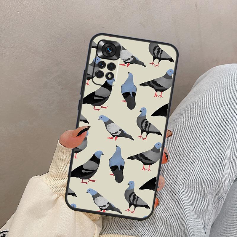 

The Pigeons For Xiaomi Redmi Note 14 13 9 10 11 12 15 Pro Plus Case Cover For Redmi 15 C 13C 12C 10C 14C Redmi 15C 4G