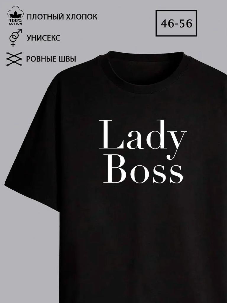 Lady Boss Print T-shirt