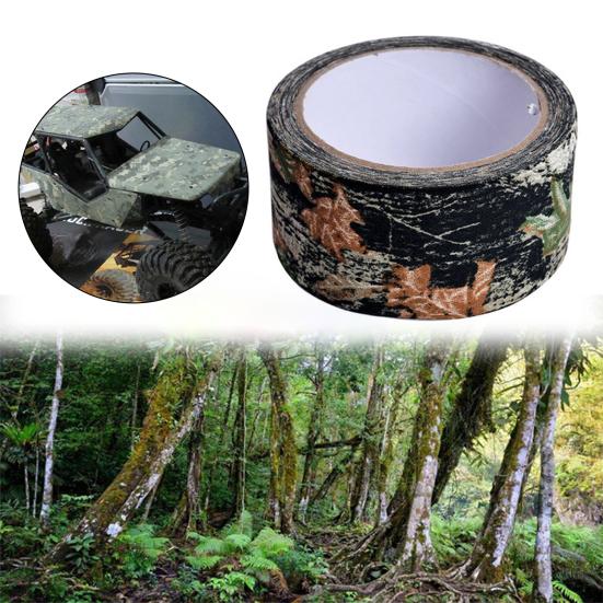 Hunting Camouflage Silencing Tape Water-Resistant Widely Used Strong Adhesive Tape Outdoor Hunting Camping Gear