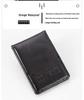 Genuine Leather Magnetic ID Card Holder and Protective Sleeve