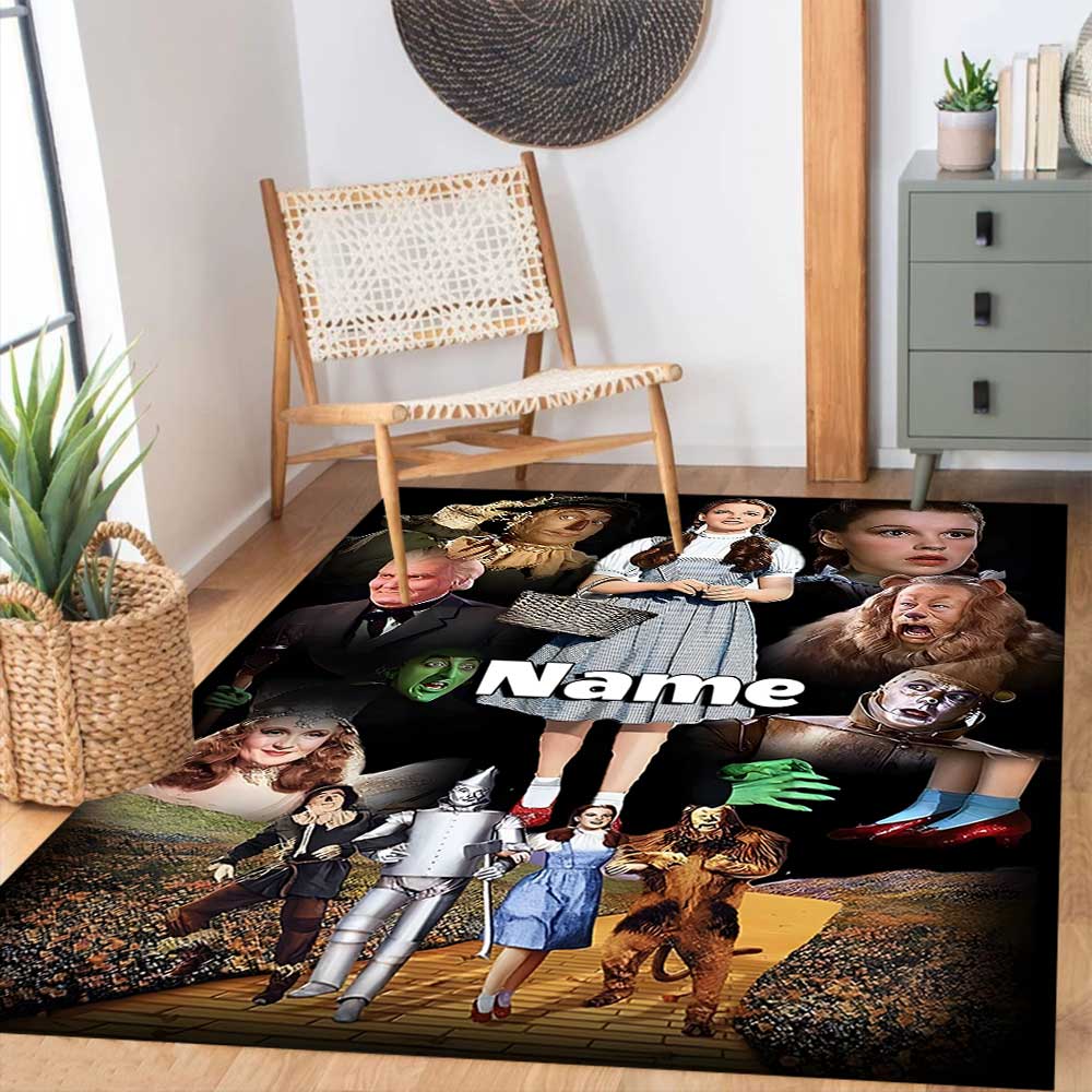 Warner Bros. Works (53) Customize your name rug, office chair cushion, home bedroom living room gift.