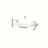Wall-Hanging Shoe Organizer Rack Plastic Storage for Slippers & Shoes, Ideal for Bathroom, Bedroom, Home & Dorm Use