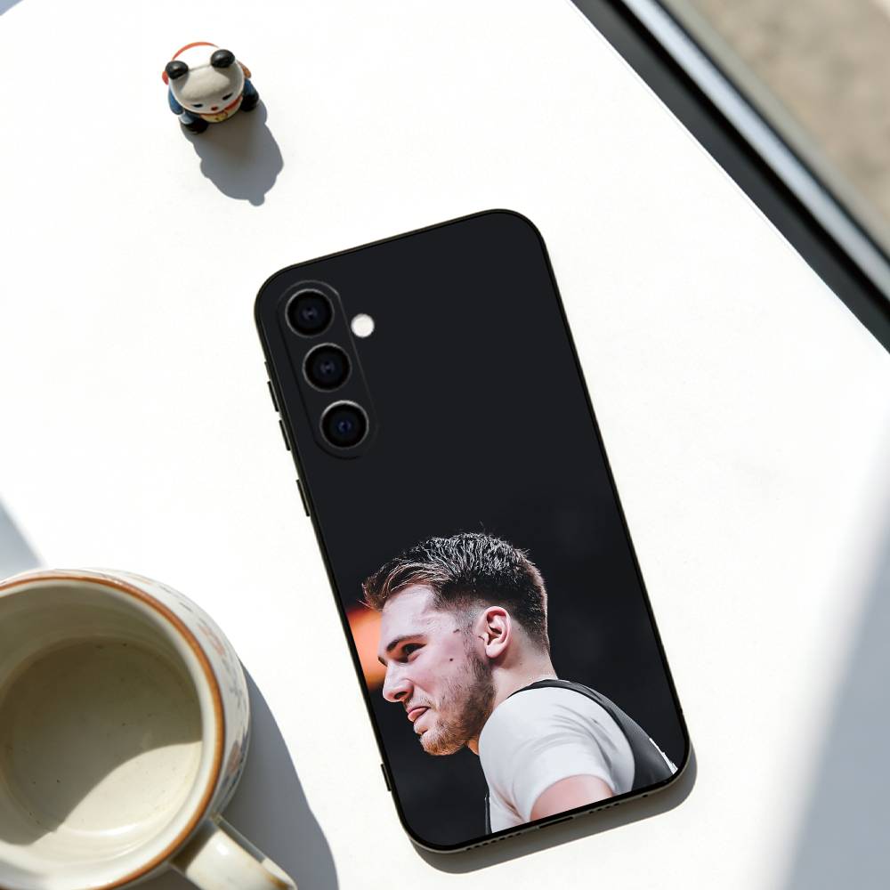 Luka Doncic Phone Case For Samsung Galaxy A73,A72,A71,A70,A53,A52,A51,Others Soft Black Cover
