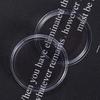 46mm Coin Protective Case Capsules Organizer Storage Box with Adjustable Pad