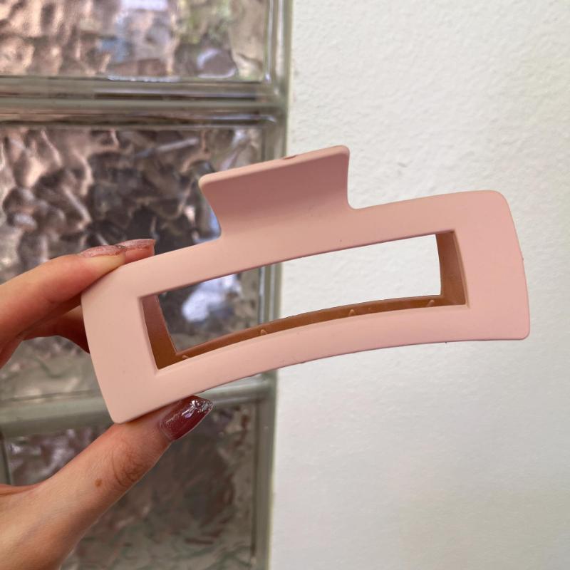 Hochwertige Brief-Matt-Haarspange für Frauen mit dickem Haar, Große Haiklammer-Haarspange für Hinterkopf-Dutt, Stirnband