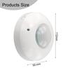 360 Degree Motion Sensor 360° PIR Motion Sensor Energy-efficient High-quality Materials Human Motion Infrared Rays