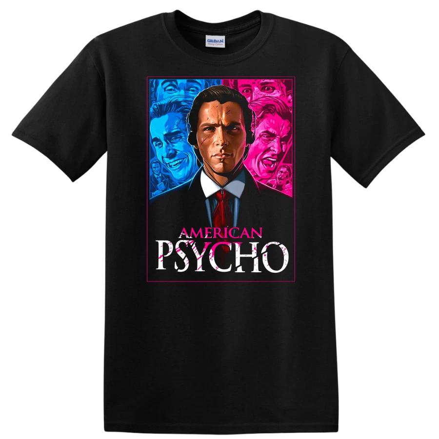 American Psycho Movie T Shirt Cool Graphic Novelty Tee Retro Vintage Style L