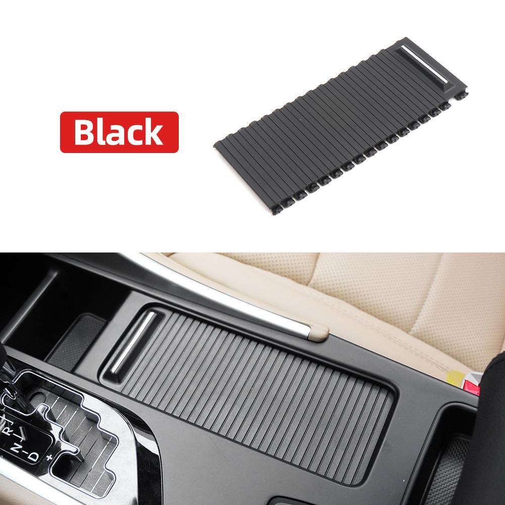 Car Centre Console Roller Blind Cover Water Cup Holder Roller for Sonata Drink Holder Plate for Hyundai Sonata 2011-2015 чёрный