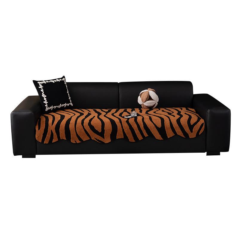 Special-shaped Irregular Sofa Cushion, New Autumn and Winter Plush Sofa Cover Cloth Towel, Light Luxury, Advanced Sense, Anti-cat Scratch