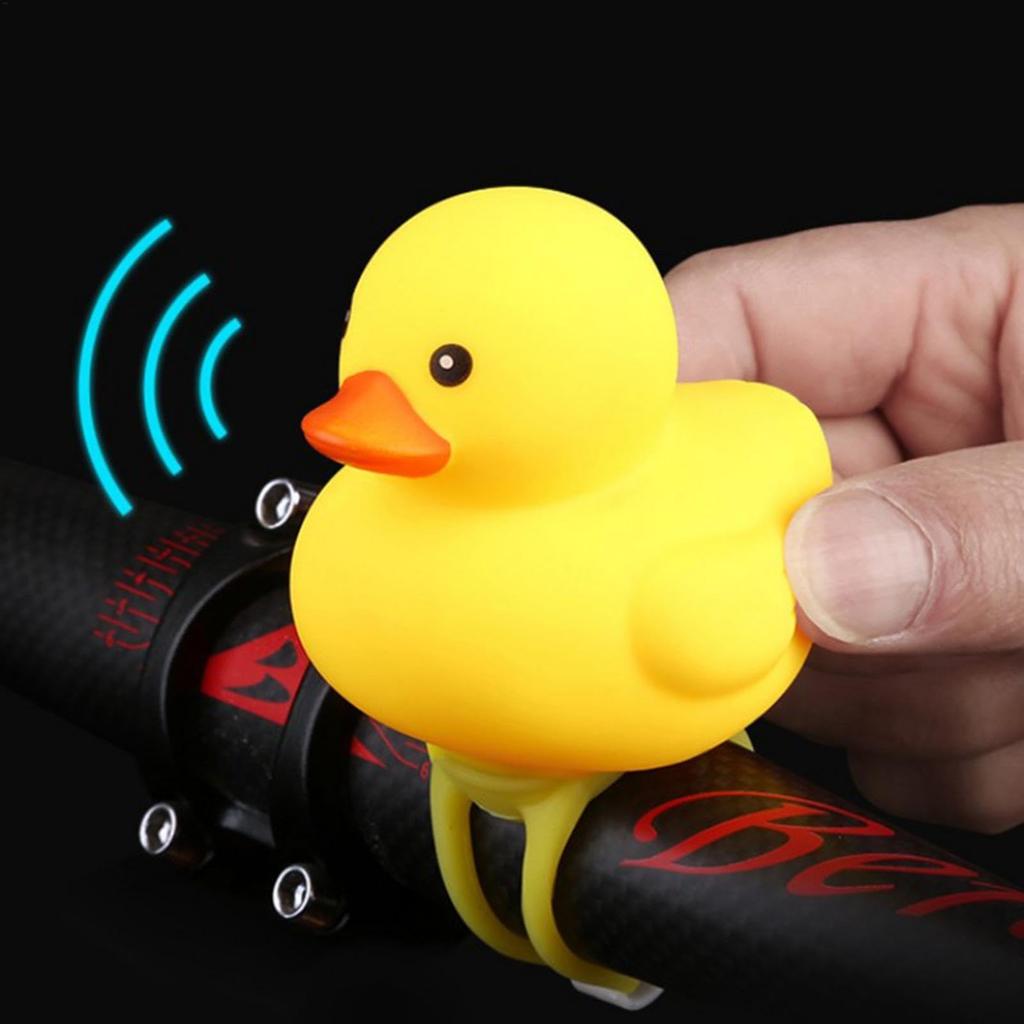 Duck Bike Captain Car Air Vent Decoration LED Rubber Duck Car Decoration | Rubber