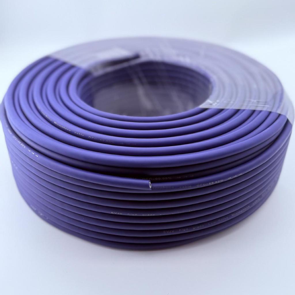 Pure Copper 2x1 Square Sheathed RVV Speaker Wire, Two-Core with High-Elastic Soft Sheath