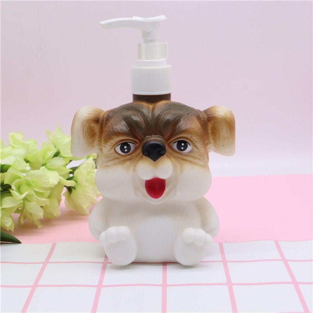300ML Soap Dispenser Cute Lotion Containers Portable Cartoon Empty Pump Bottle  Kids