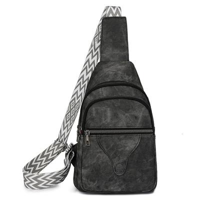 Borsa da petto da donna Borsa a tracolla casual coreana Zaino da spalla in morbida pelle da donna