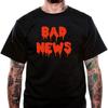 Bad News T-Shirt Unisex Uneek T-Shirt The Comic Strip Presents Young Ones Heavy Metal T-Shirt