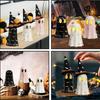 Decorazione di fantasmi Spookys in resina, statuette di fantasmi colorati, decorazioni per la casa