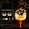 Transparent Mid-Autumn Festival Lantern DIY Craft Kit Light-Up Bunny Lantern  Party Decoration