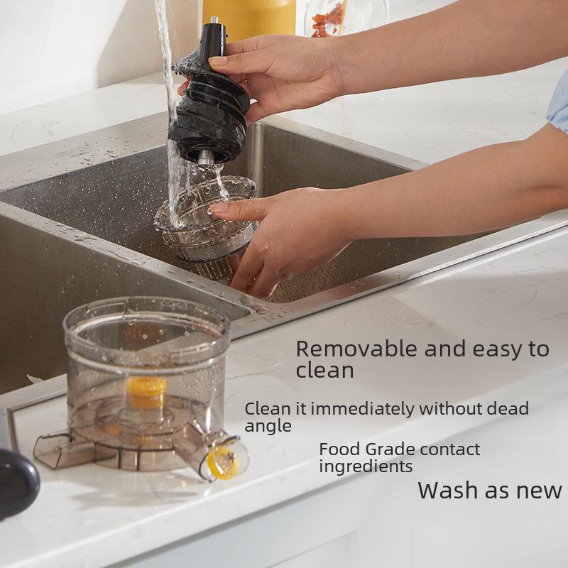 Large-Caliber Automatic Orange Juicer with Residue Separation