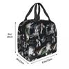 FELIX Korean Kpop Singer Insulated Lunch Bag for Women Office Cooler Thermal Food Box Tote Leakproof Lunch Boxes Container