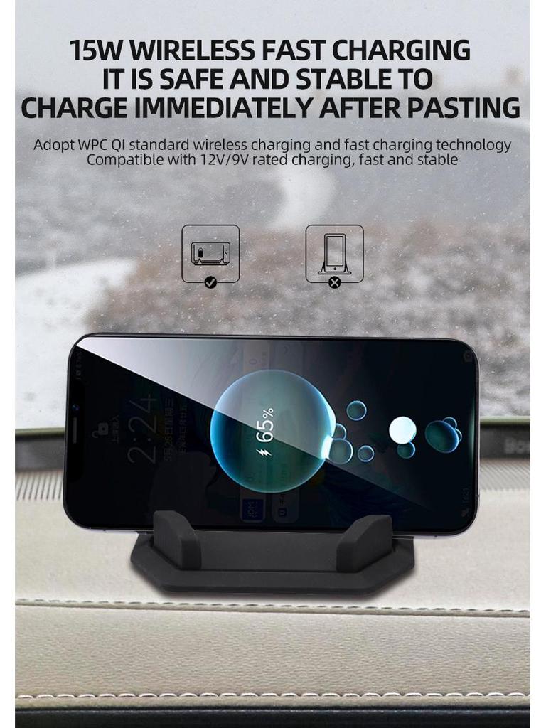 Magnetic Wireless Car Charger & Holder for Apple 13/12/14 - Fast Charging