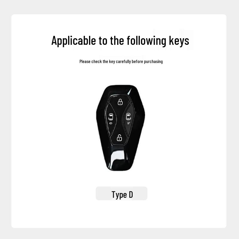 Premium Key Case for 24 Jihu Car Models: Alpha S/T5, ARCFOX, BAIC New Energy